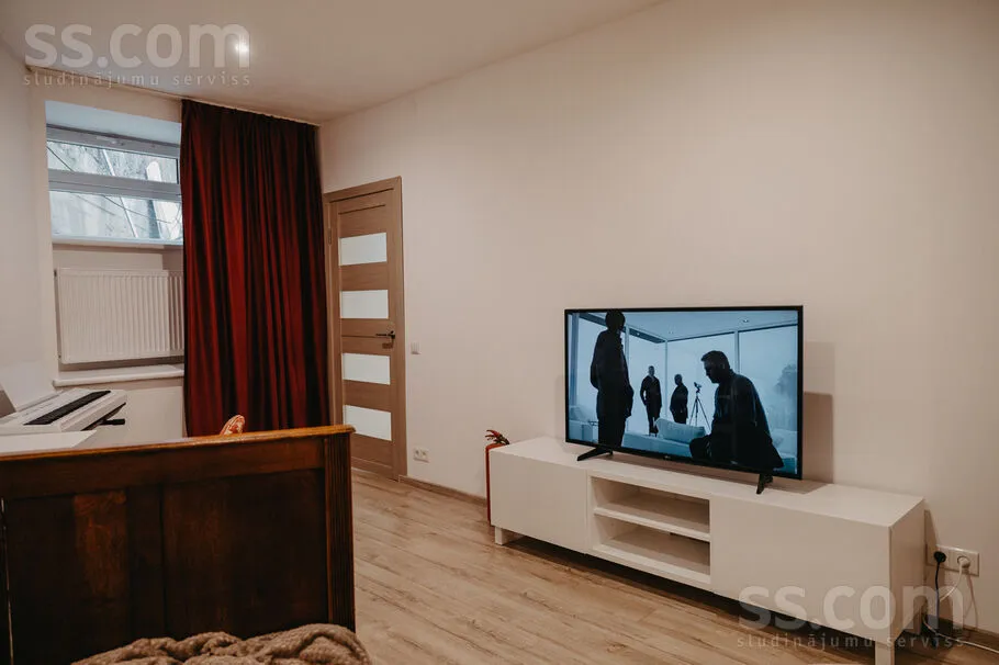 Séjour - 1-Bedroom Apartment with Garden View in Riga Centre