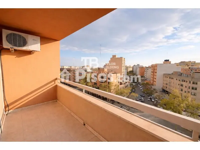 Balcon - Apartment with Balcony in Son Oliva, Palma