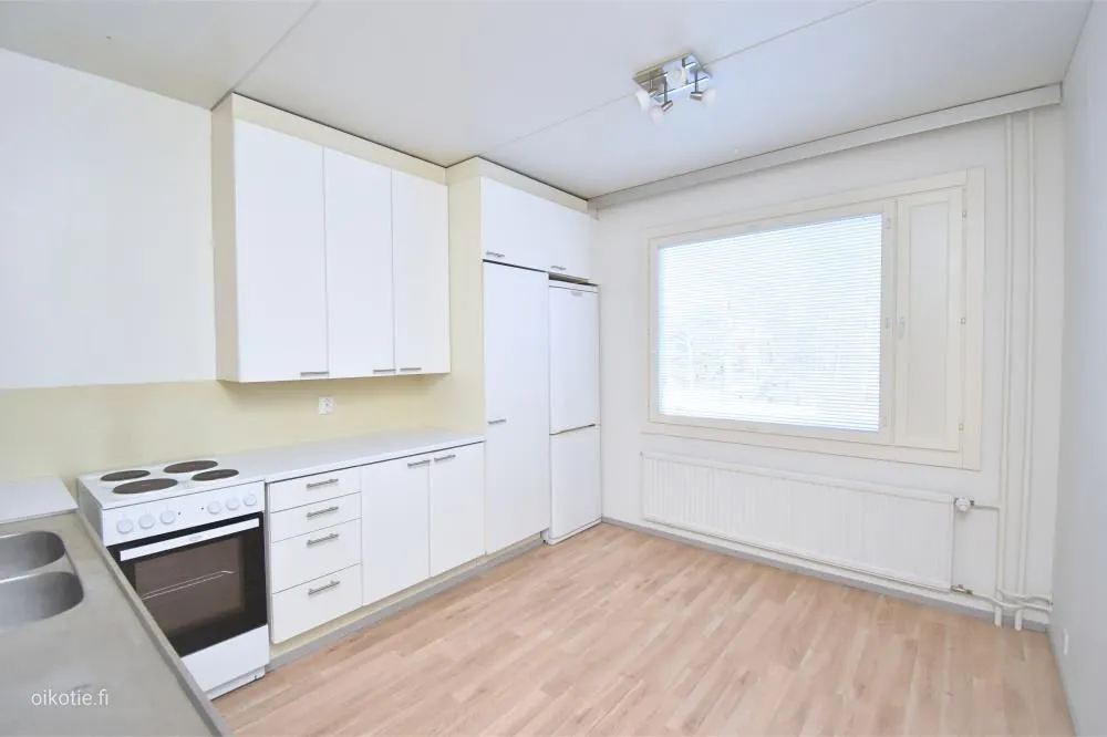 Cucina - 3-Bedroom Apartment with Gym in Imatra