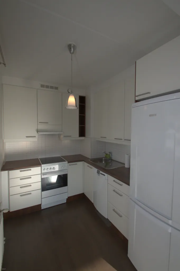Cuisine - Bright Penthouse with Balcony in Riihimäki