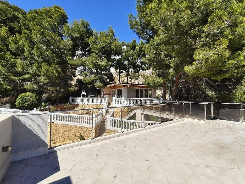 Terrasse - Luxury Villa with Pool in Altea Hills