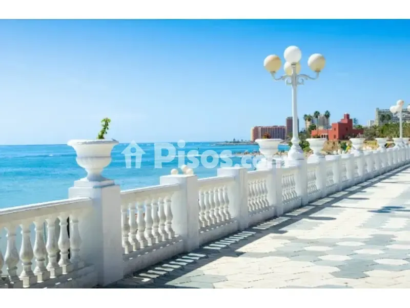 Beachfront Studio with Sea View in Benalmádena Costa