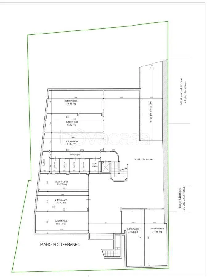 Plan - Ground Floor Apartment with Private Garden in Bra