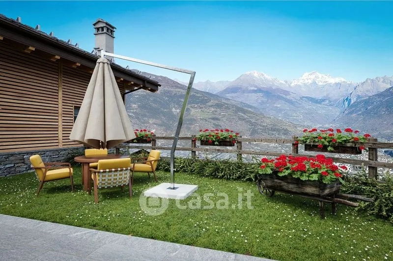 Terrass - Chalet with Mountain View in Gressan