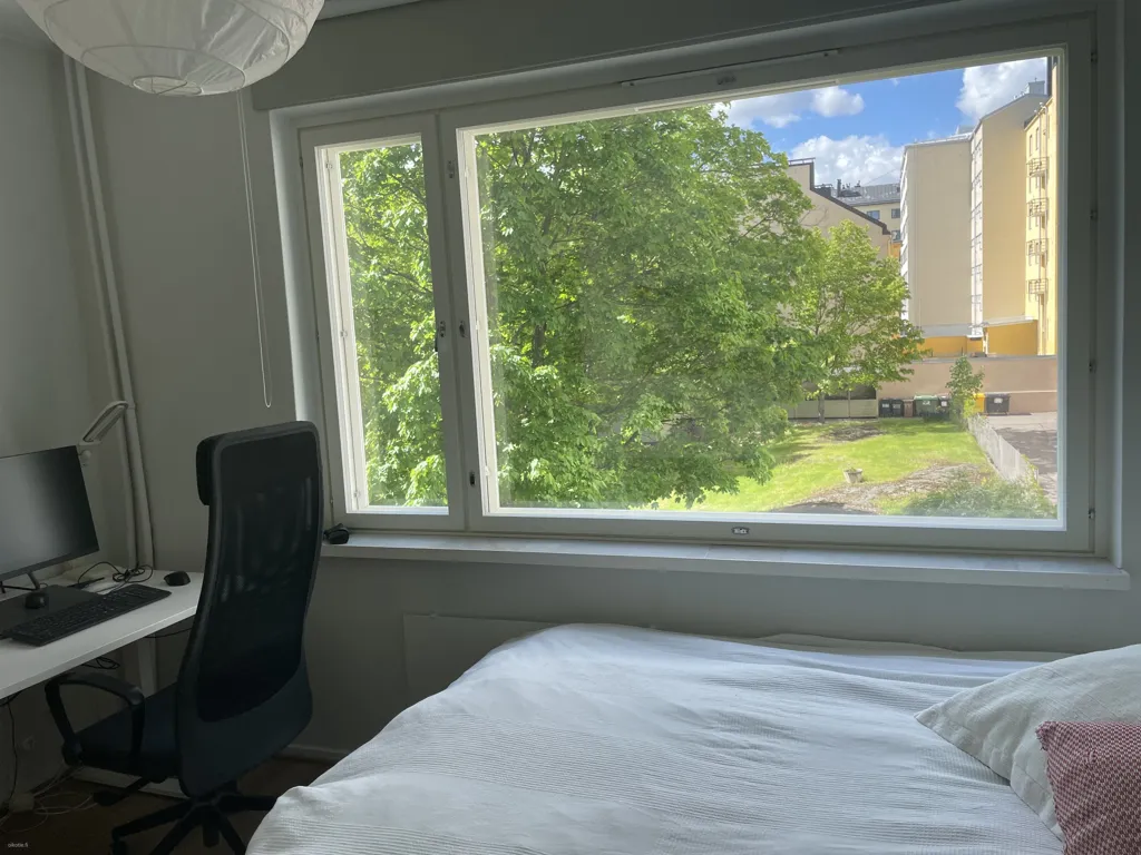 Bedrooms - Bright Apartment with Balcony in Hakaniemi, Helsinki