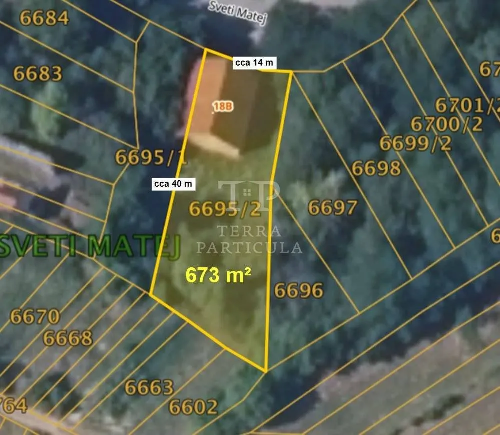 Plaan - Under-Construction House with Full-Height Attic in Gornja Stubica
