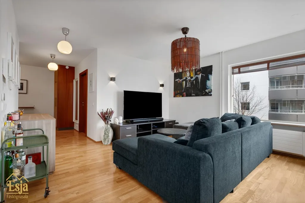 Soggiorno - 2-Bedroom Apartment with Elevator in Reykjavik