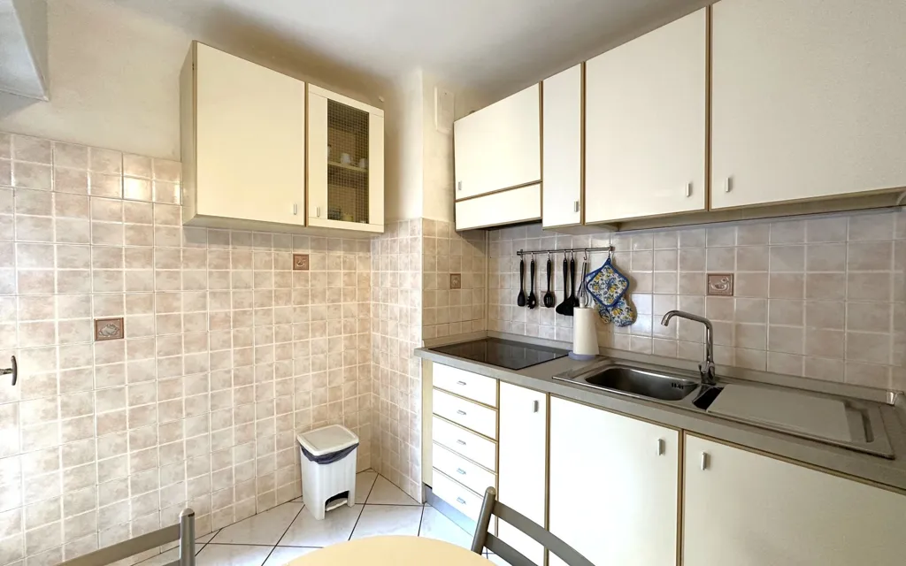 Cucina - Ground Floor Studio with Terrace in Menton
