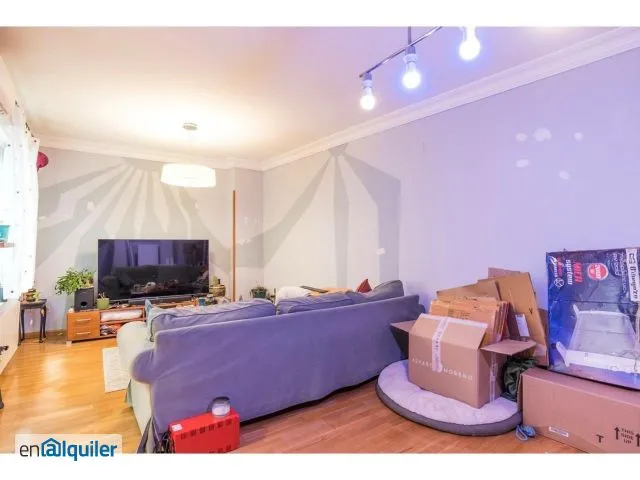 Soggiorno - 2-Bedroom Apartment in Central Madrid