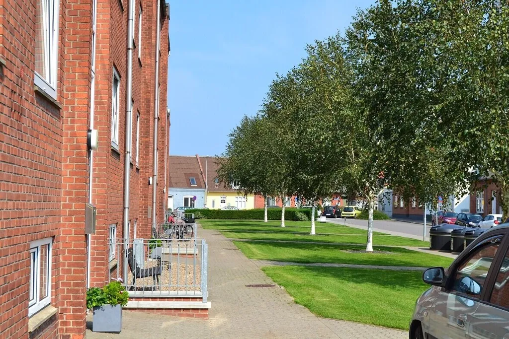 Jardin - 3-Bedroom Terraced House in Skive