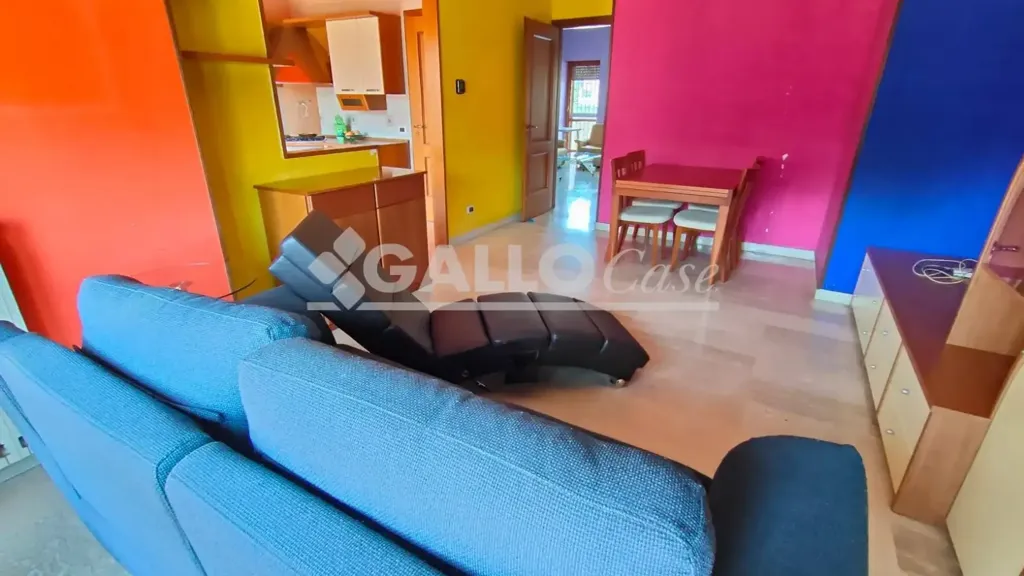 Soggiorno - Bright Apartment with Balconies in Cosenza