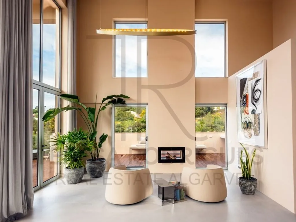 Soggiorno - Modern House with Sea View in Lagoa