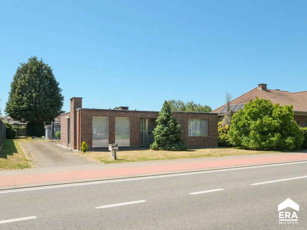 Extérieur - Maison Individuelle avec Jardin ensoleillé à Herk-de-Stad