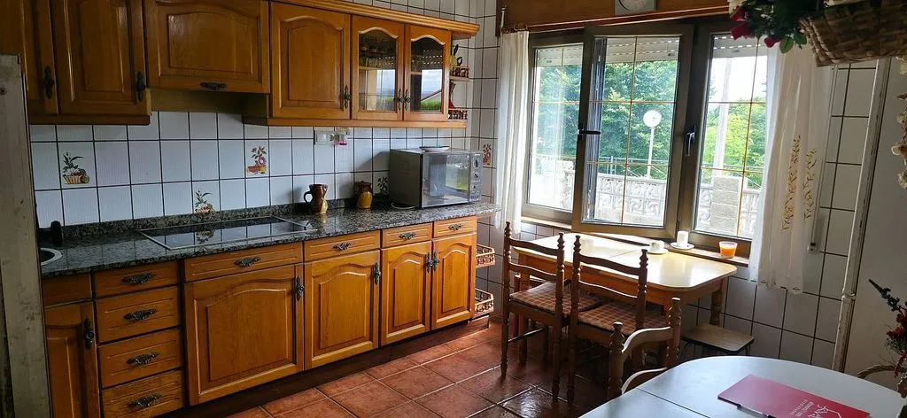 Cucina - Chalet with Pool at Suances Entrance