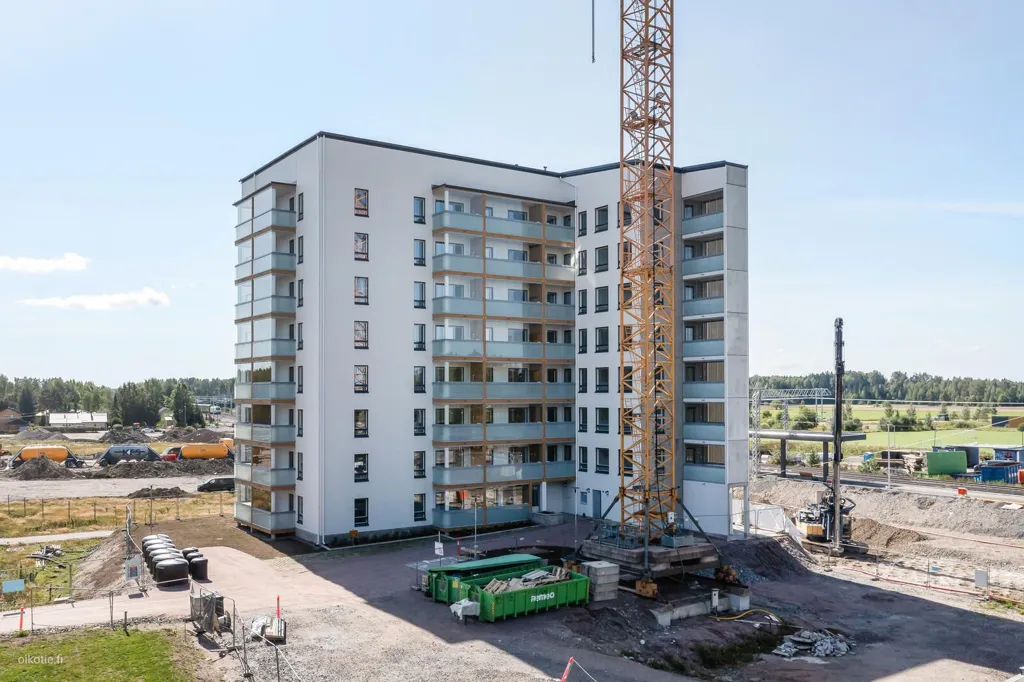 Vista aerea - 7th Floor Apartment with Balcony in Järvenpää