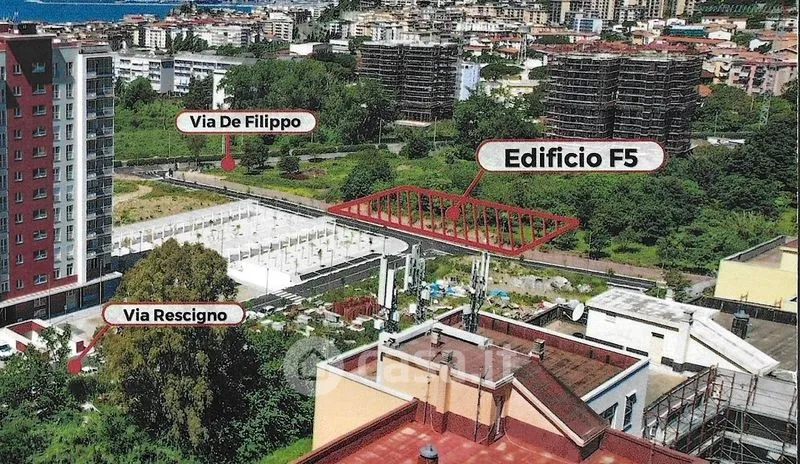 Õhuvaade - Apartment with Large Terrace in Salerno