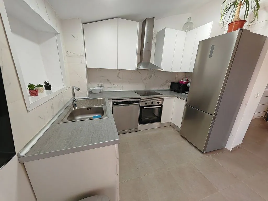 Köök - Fully Renovated Townhouse with Terrace in Agost