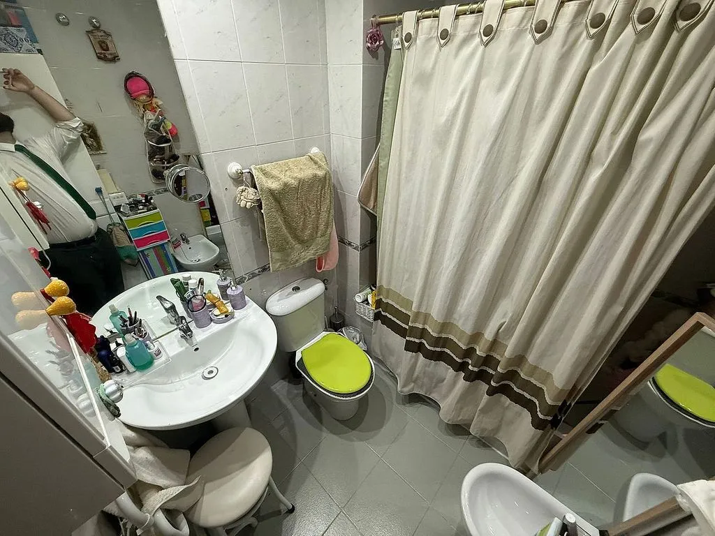 Salles de bain - Apartment with Terrace in Maria Auxiliadora, Badajoz