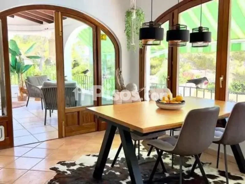 Söögituba - Three-Bedroom Villa with Pool in Pinar del Abogat