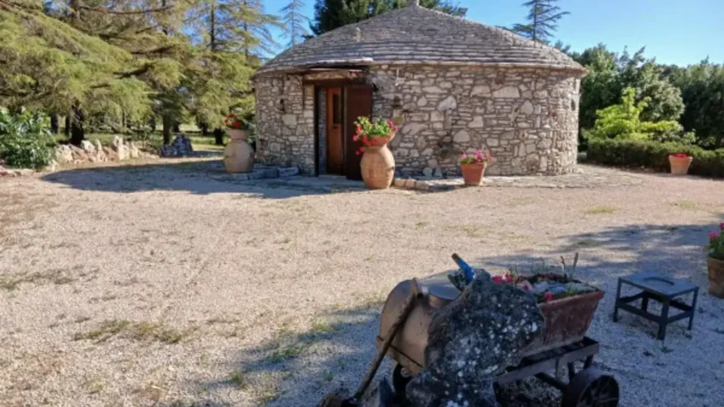 Extérieur - Rustic Chalet with Botanical Garden in Andria