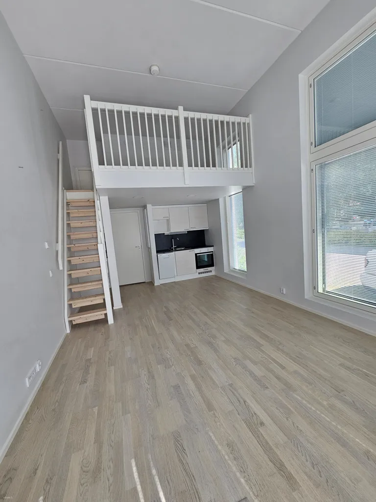 Séjour - Loft-Style Apartment with Balcony in Tampere