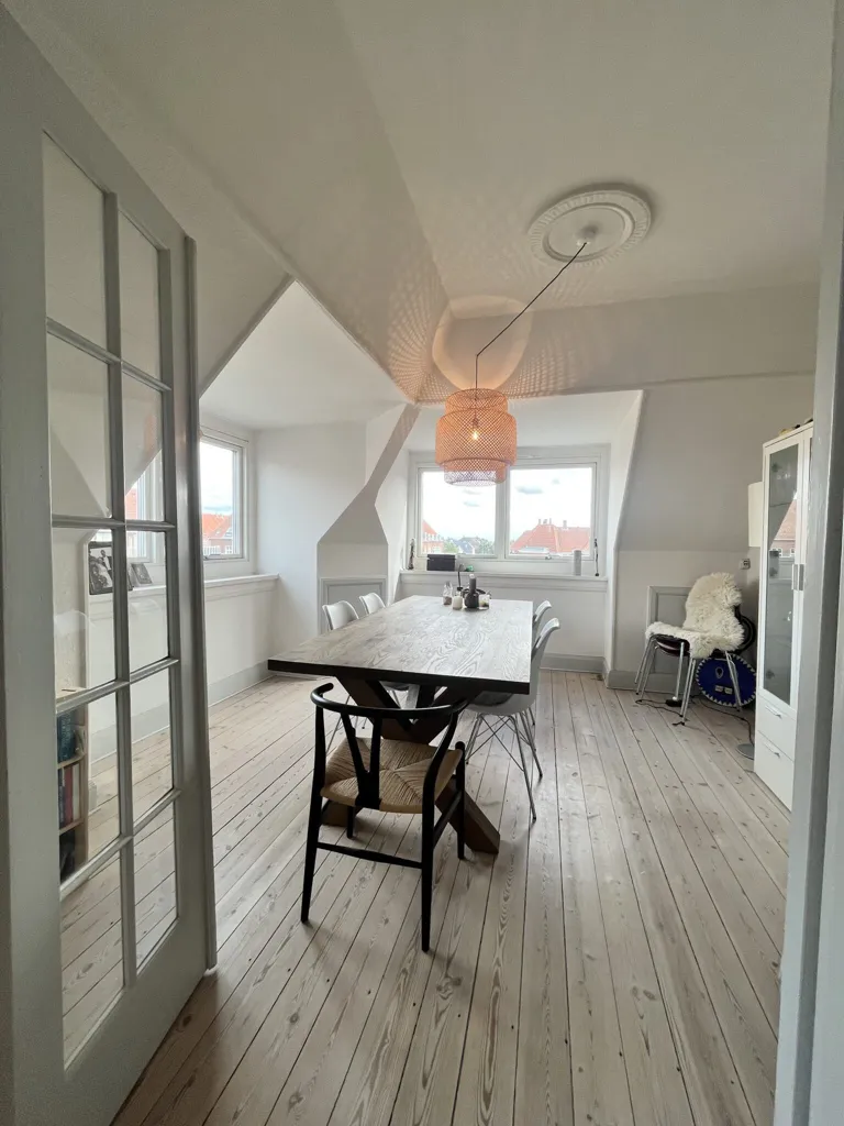 Salle à manger - Furnished Penthouse with Views in Gentofte