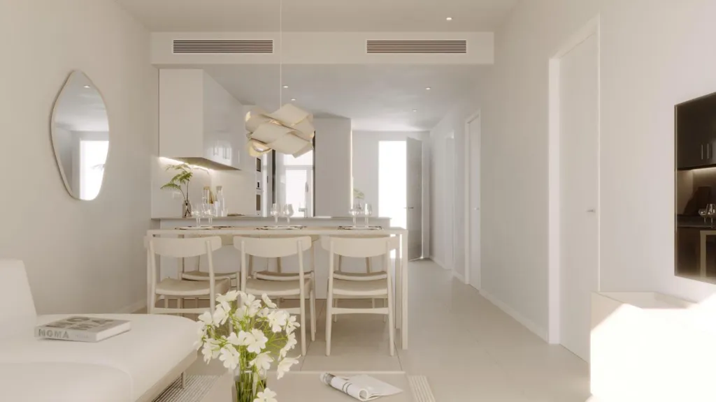 Séjour - New-Build Apartment with Pool in La Nucía