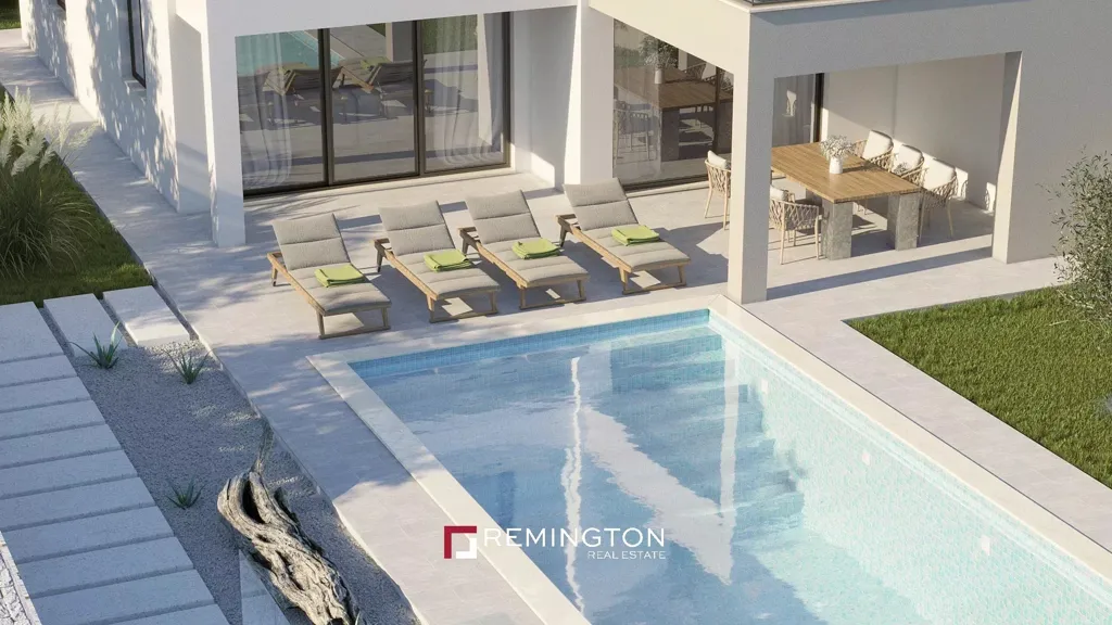 Bassein - Villa with Pool and Sea View in Istria