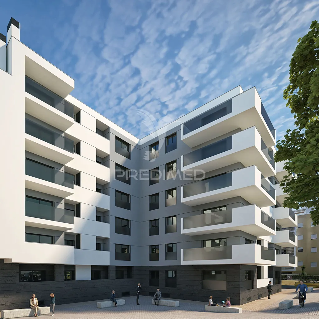Extérieur - T1+1 Apartment with Sea View in Construction