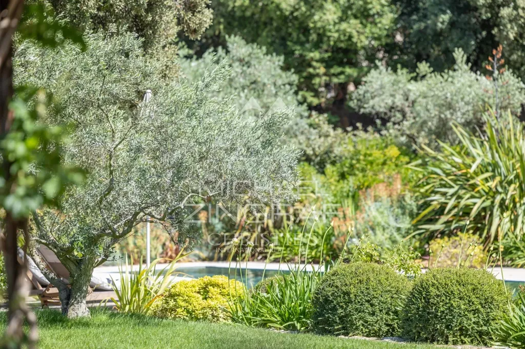 Garden - Mas with Heated Pool in Alpilles Olive Park