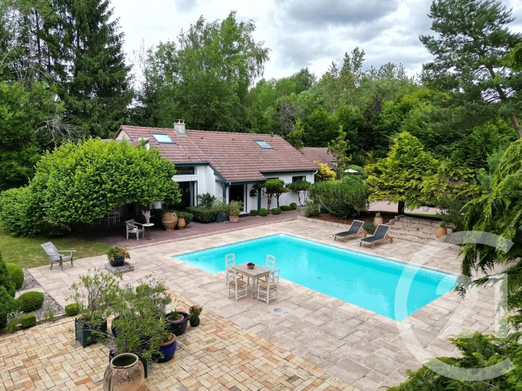 Õhuvaade - Villa with Pool near Lac de Pierre-Percée