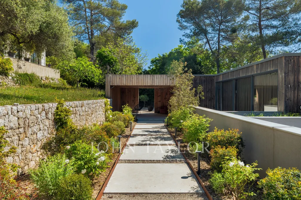 Terrace - Two Villas with Extension Potential near Valbonne