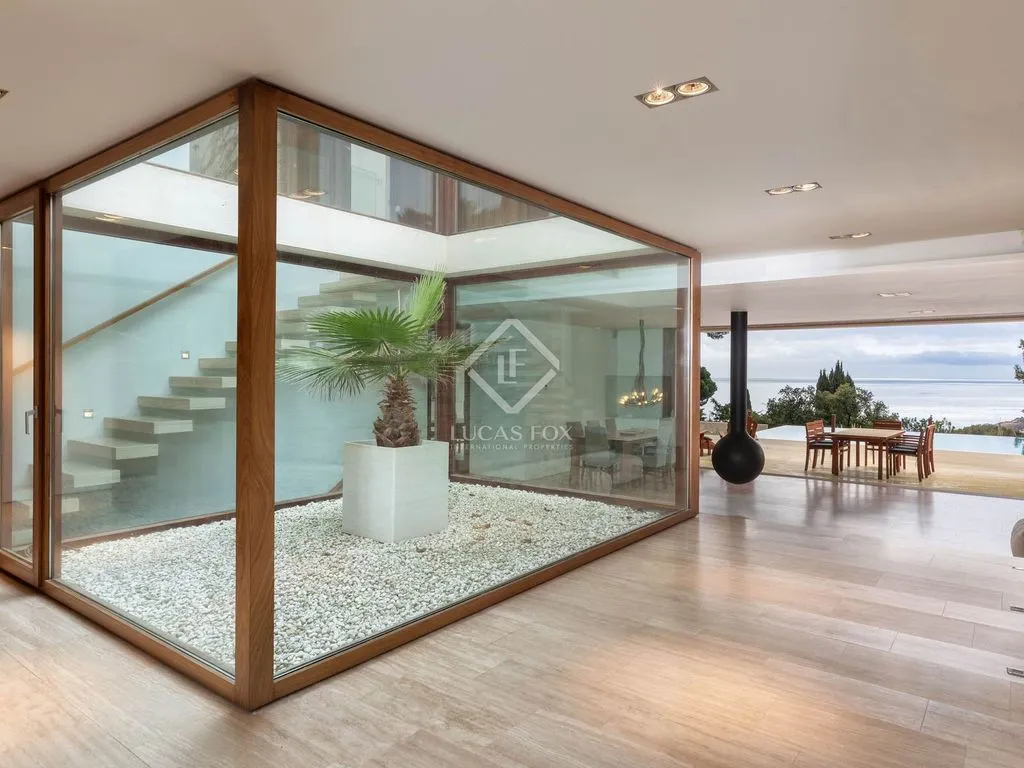 Séjour - Architectural Villa with Sea View in Aiguablava