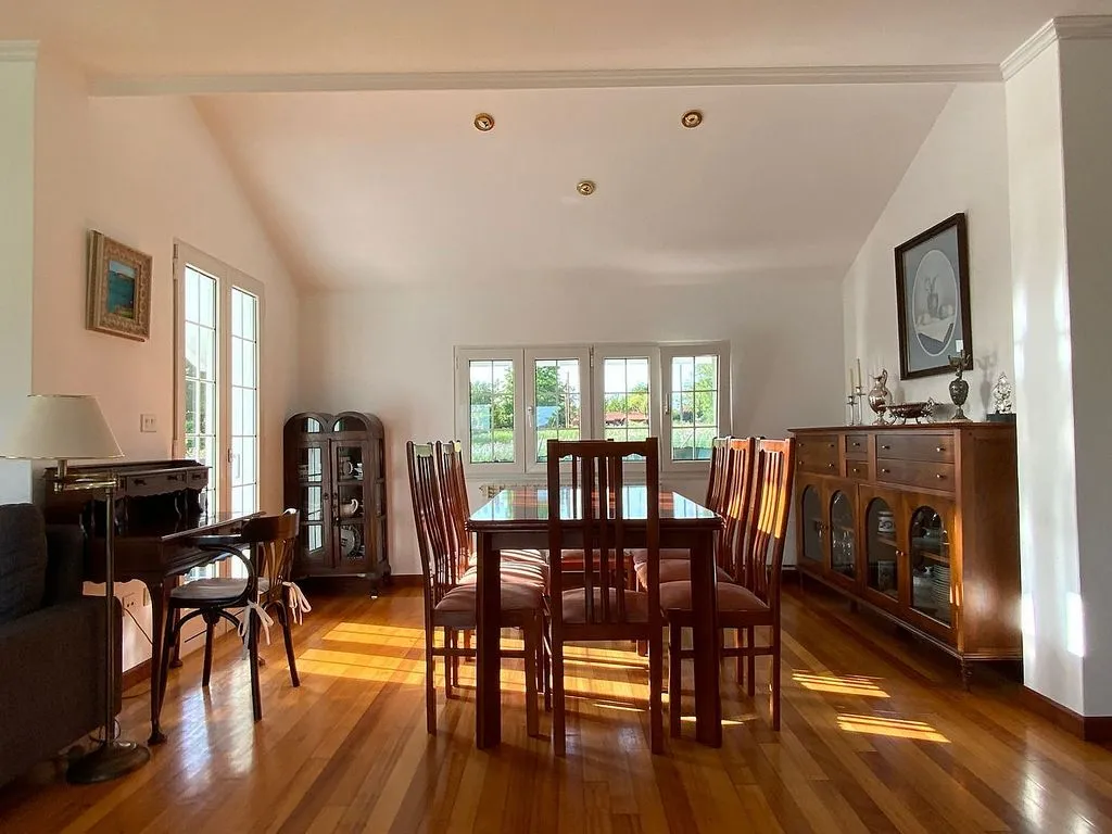 Salle à manger - Chalet with Sea Views and Pool in Ares