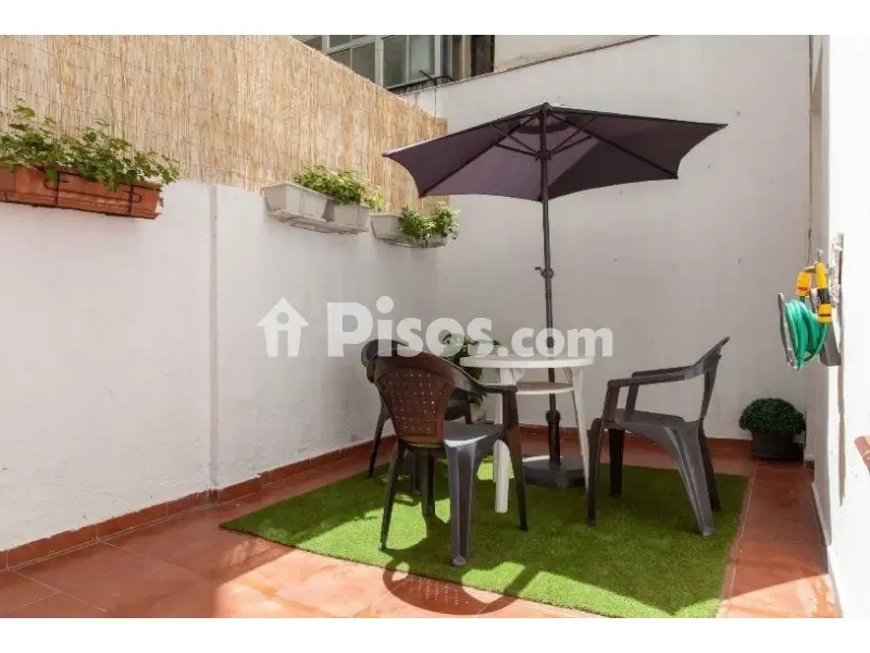 Terrasse - Furnished Flat with Terrace in Chamberí