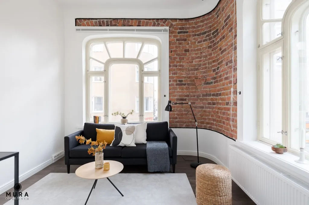 Séjour - Loft-Style Apartment with Balcony in Tampere Centre