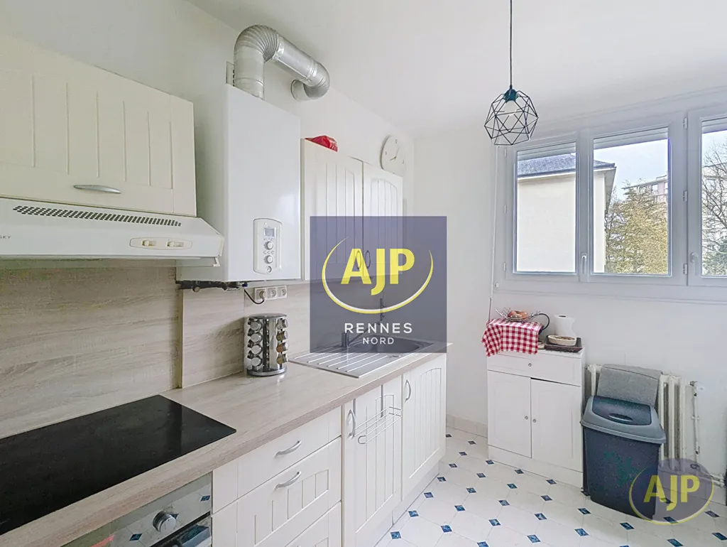 Cuisine - Appartement Rénové avec Cave à Rennes