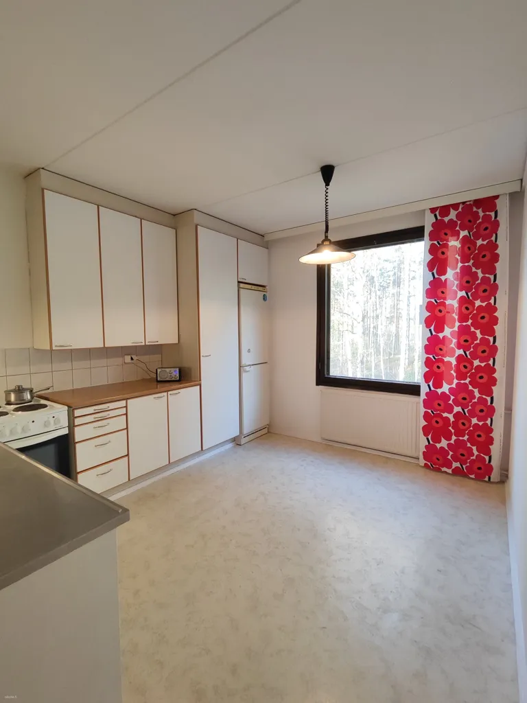 Köök - Apartment with Balcony in Heinola