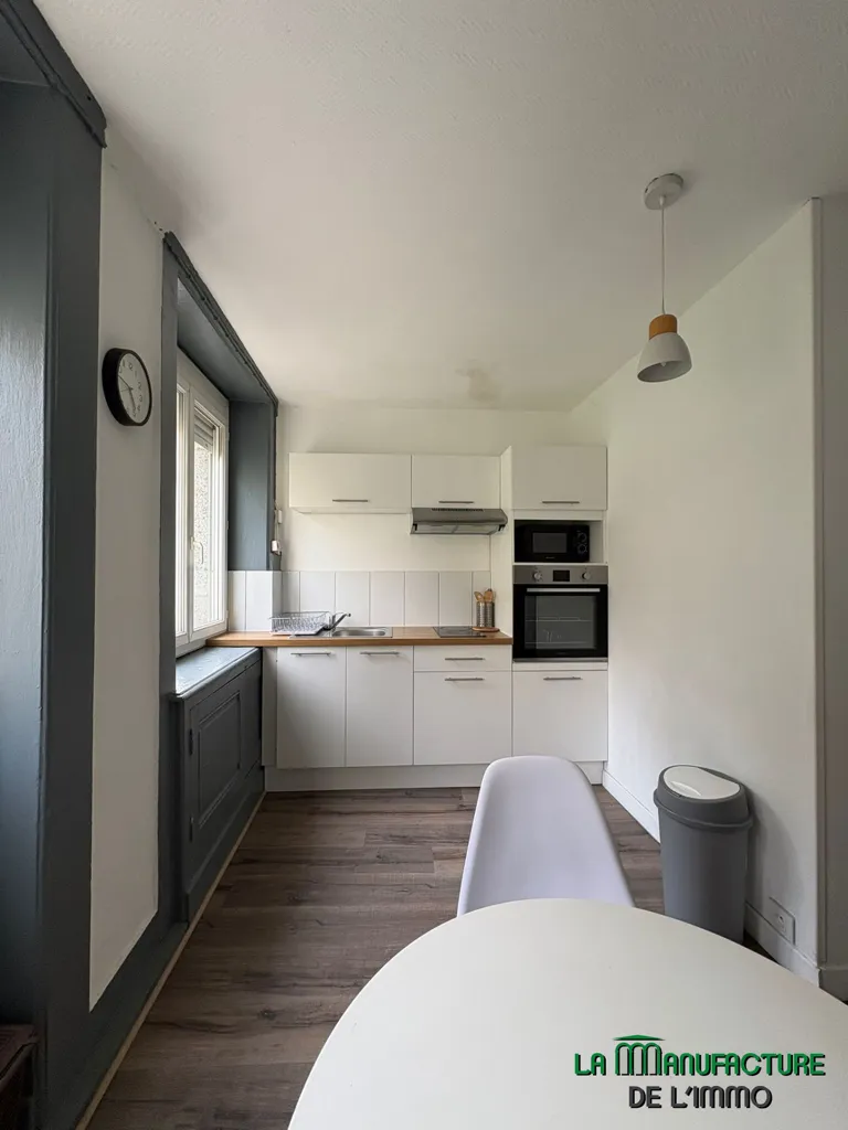 Cuisine - Appartement T2 Meublé au Centre-Ville de Saint-Étienne