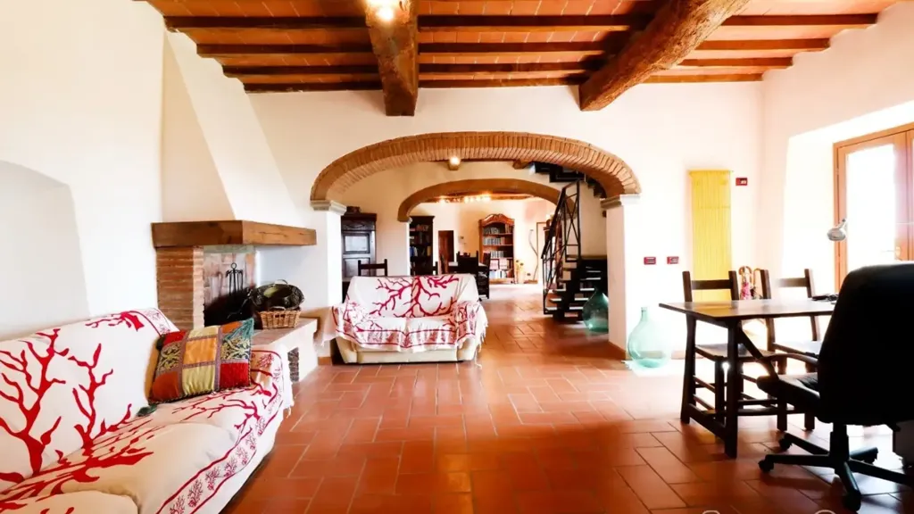 Séjour - Rustic Tuscan Farmhouse with Pool in Reggello