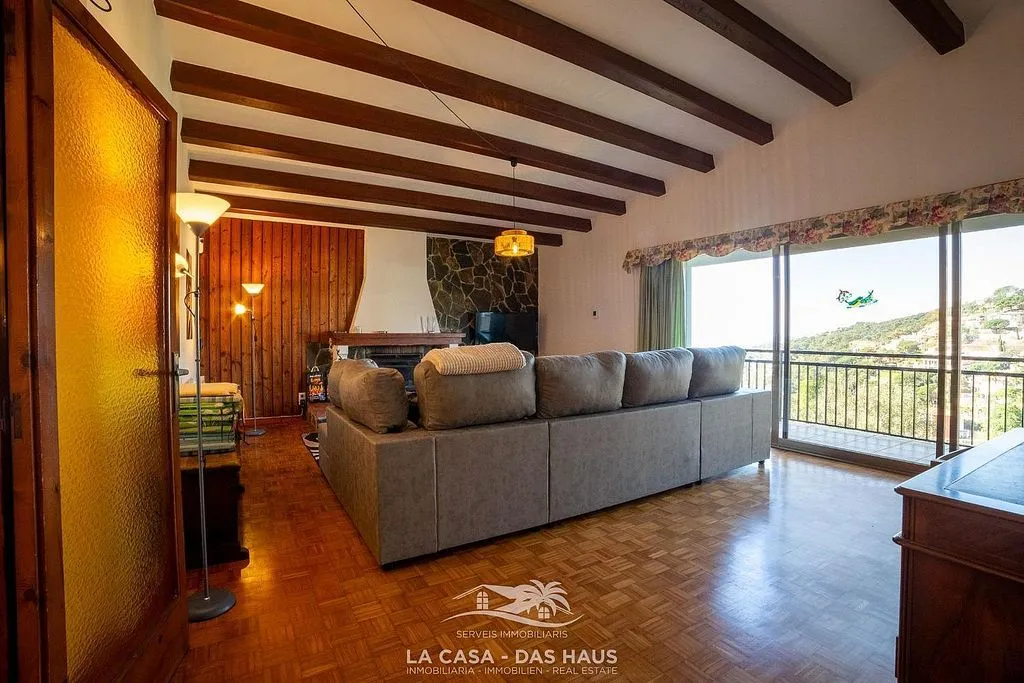 Séjour - Chalet with Sea View and Pool in Serra Brava