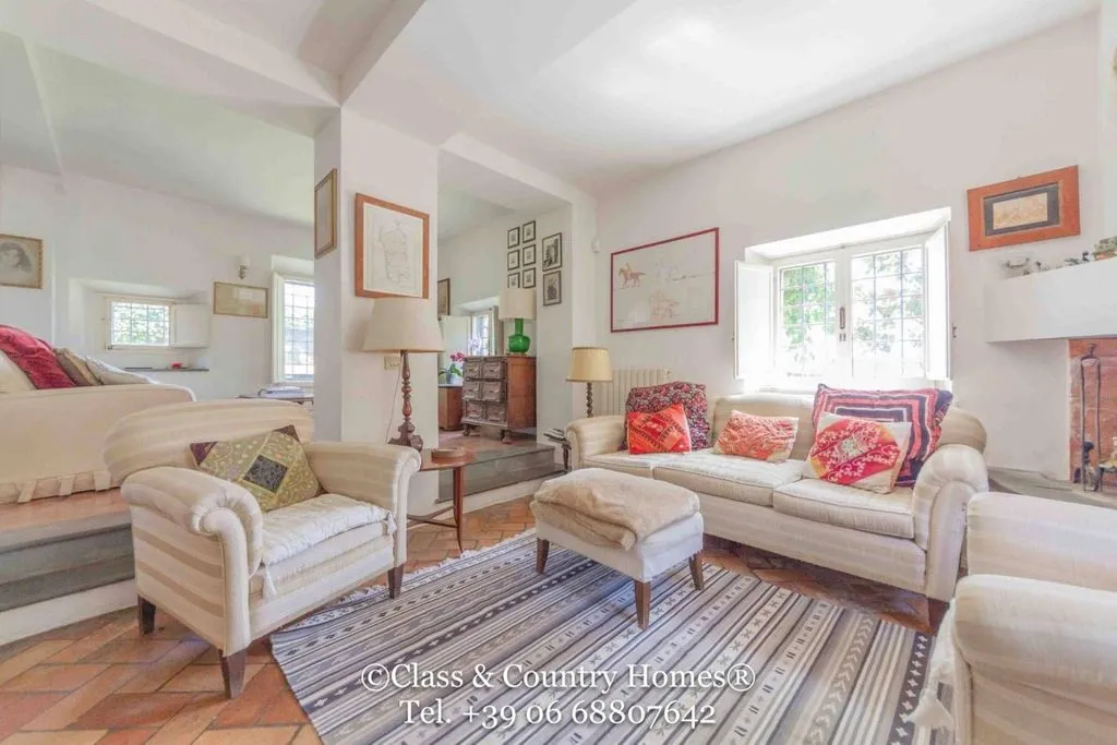 Séjour - Historic Villa with Two Residences in Grottaferrata