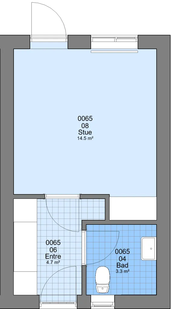 Plaan - One-Bedroom Flat with Terrace in Randers SØ