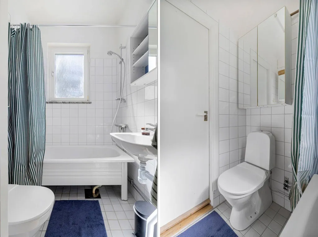 Bagni - Charming Two-Bedroom Flat with Balcony in Stockholm