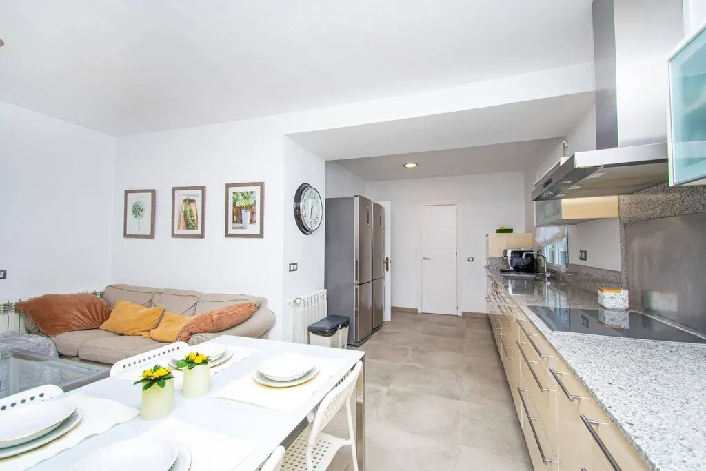 Köök - Reformed Chalet with Pool in Peguera, Mallorca
