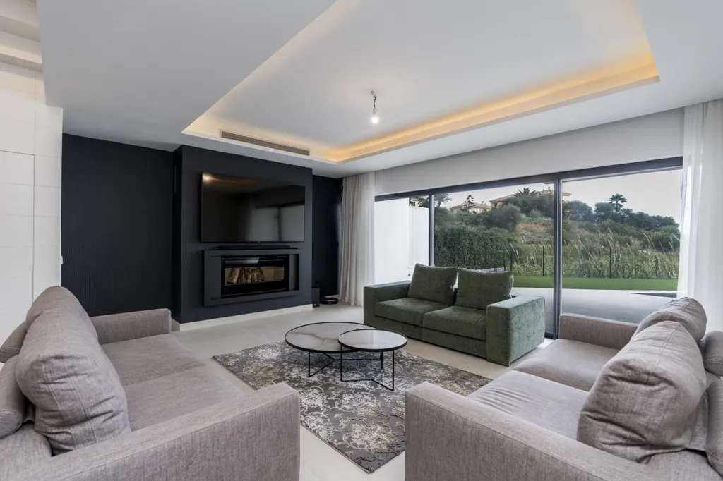 Soggiorno - Contemporary Beachfront House in Estepona