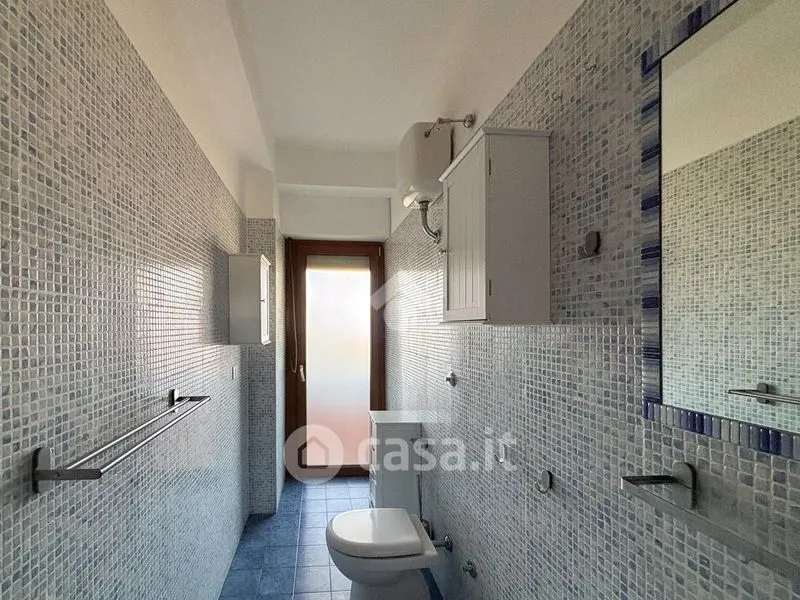 Bathrooms - Apartment with Balcony in Strinella Alta, L'Aquila