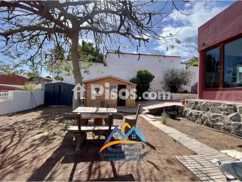 Jardin - Chalet with Sea View in Montaña La Data