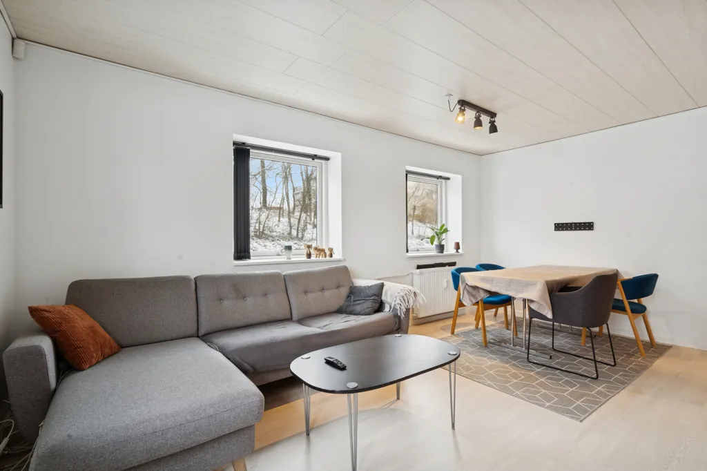 Séjour - Apartment with Balcony in Randers