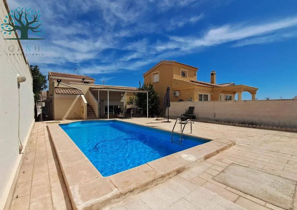 Piscine - Detached House with Pool in Mazarrón